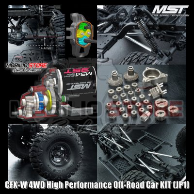 RC MST CFX-W JP1 18 4WD Front Motor High Performance Crawler KIT