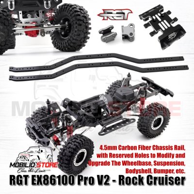 RGT EX86100 Pro V2 - Rock Cruiser 1/10 Scale RC Crawler Kit Version