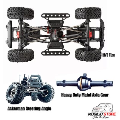 RGT EX 86100 V2 1:10 Scale Rock Crawler Cruiser 4WD Offroad RTR