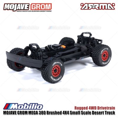 Arrma Mojave Grom Mega 380 Brushed 4X4 Small Scale Desert Truck RTR