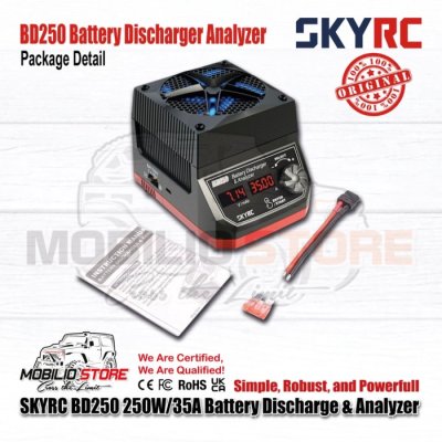 SKYRC BD250 250W 35A LiPo/LiHV/NiMH Discharger and Battery Analizer