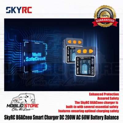 SkyRC B6ACneo 10A Multi Function Smart Charger Discharger DC 200W