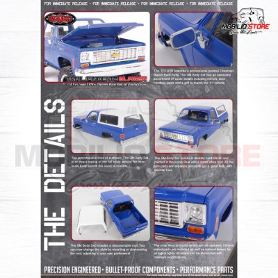 RC4WD Trail Finder 2 RTR Chevrolet Blazer Body Set (Limited Edition)