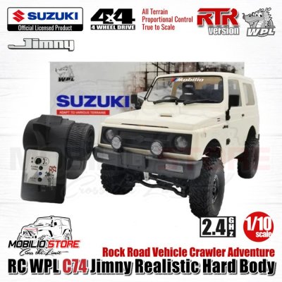 WPL C74 Jimny Realistic Hard Body RC 1/10 Scale Crawler Adventure RTR