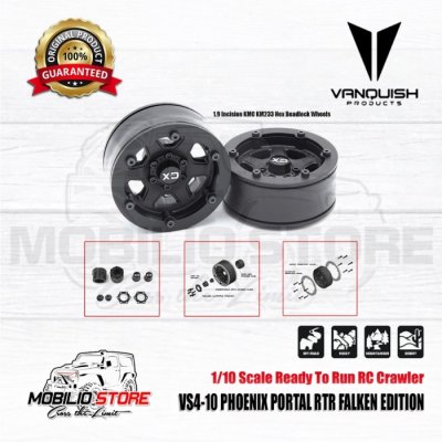 Vanquish VS4-10 Phoenix Portal Axle RTR Rock Crawler Falken RC 1/10