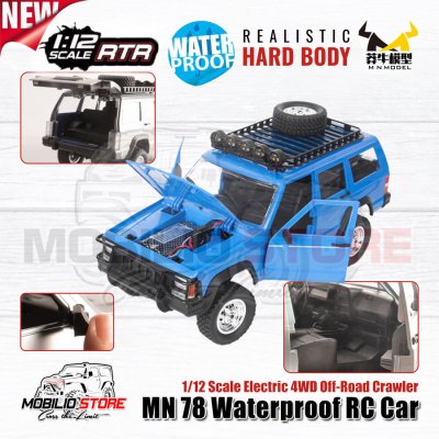 RC MN78 Waterproof Jeep Cherokee 213 1/12 Scale 4WD Crawler Car RTR