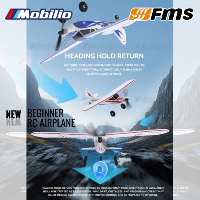 FMS 500mm PA-18 Super Cub RTF Easy to Fly Micro RC Plane for Beginners