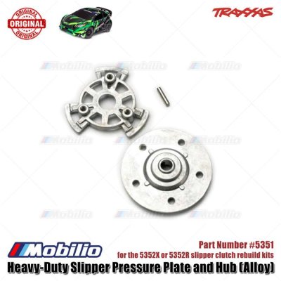 Traxxas Part #5351 Heavy-Duty Slipper Pressure Plate and Hub Alloy for RC Ford Raptor Rustler Stampede