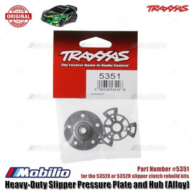Traxxas Part #5351 Heavy-Duty Slipper Pressure Plate and Hub Alloy for RC Ford Raptor Rustler Stampede
