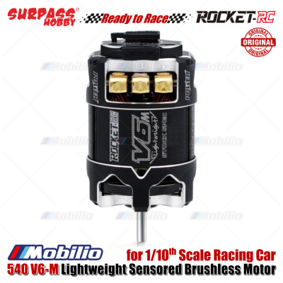 Surpass Hobby Rocket-RC 540 V6-M Lightweight Sensored Brushless Motor Roar Spec 13.5T for 1/10 Scale Racing Car Remote Control