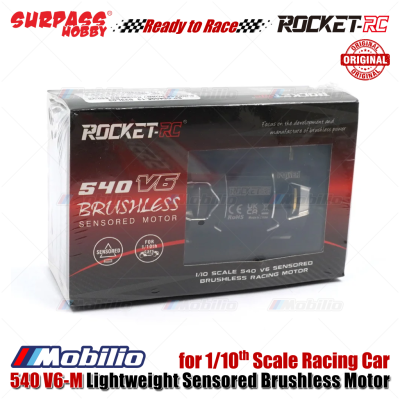 Surpass Hobby Rocket-RC 540 V6-M Lightweight Sensored Brushless Motor Roar Spec 13.5T for 1/10 Scale Racing Car Remote Control