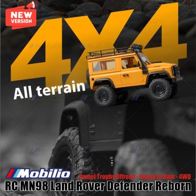 RC MN98 Cross 4X4 Waterproof Camel Trophy Full Propo RTR Crawler 1/12