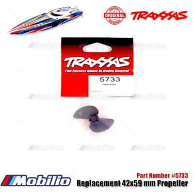Traxxas Part #5733 Propeller 42x59 mm Replacement RC Boot DCB M41 Widebody Disruptor Spartan SR