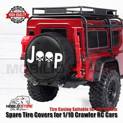 Tire Wheel Cover for 1/10 Crawler RC Cars Tire Casing Accessories Ban