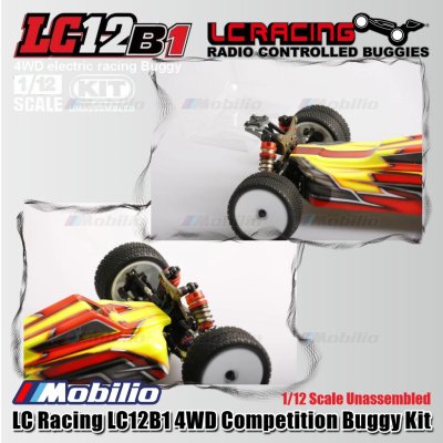 LC Racing LC12B1 4WD Competition Buggy Combo Kit 1/12 Scale Unassembled