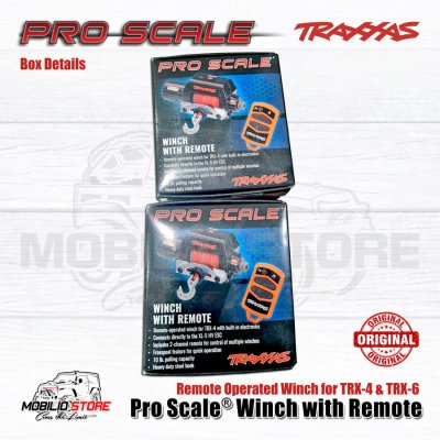 Traxxas Pro Scale Winch Waterproof with Remote for RC TRX-4 & TRX-6