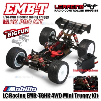 LC Racing EMB-TGHK 4WD Mini Truggy Kit 1/14 Scale Unassembled