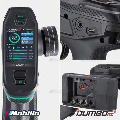 DumboRC DDF-350 10CH Remote Controller 10 Channel 2.4Ghz Transmitter