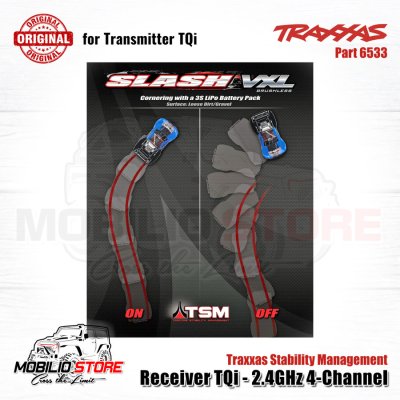 Traxxas 6533 - 2.4GHz 4-Channel Traxxas Stability Management Receiver