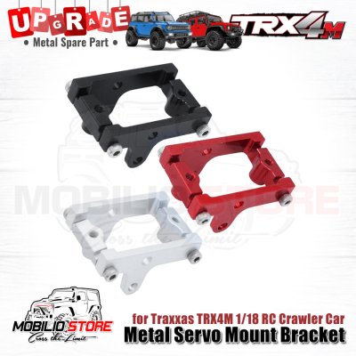 Upgrade Part - Metal Servo Mount Bracket for 118 RC Crawler Car TRX4M