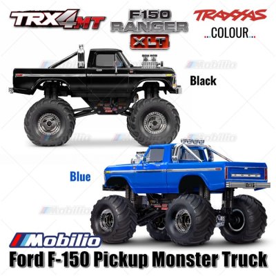 Traxxas TRX-4MT Ford F-150 Ranger XLT Pickup Monster Truck Bigfoot 1/18 Scale 4X4 RTR Fully-Assembled Waterproof TRX4MT