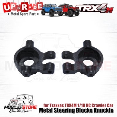 Upgrade Part - Metal Steering Cup Knuckle for 1/18 RC Traxxas TRX4M