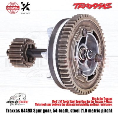 Traxxas #6449X Spur Gear 54 Tooth 1.0 Metric Pitch for X-Maxx