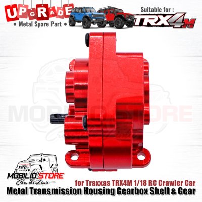 Metal Transmission Housing Gearbox Shell with Gear for Traxxas TRX4M