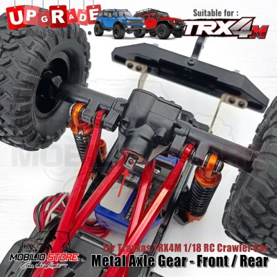 Upgrade Part Metal Axle Gear Front - Rear for Traxxas TRX4M RC Crawler