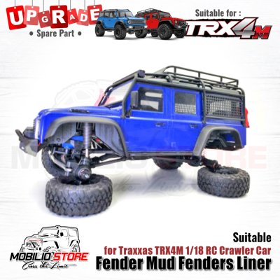 Upgrade Part Fender Mud Fenders Liner for Traxxas TRX4M RC Crawler