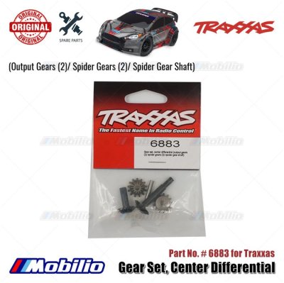 Traxxas Part #6883 Gear Set Center Differential for Ford Rally Slash