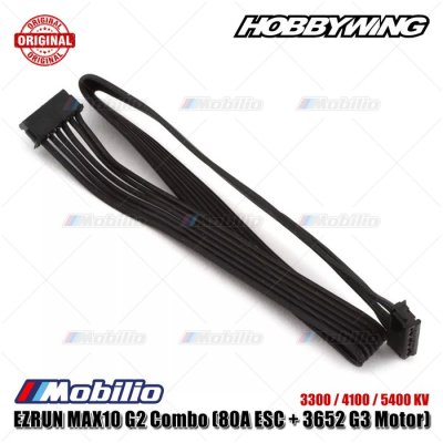 Hobbywing Ezrun Max10 G2 Combo 80A ESC and 3652 G3 Motor Sensored for RC Buggy On-road and Light-weight SCT Truck & Monster Truck