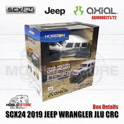 Axial SCX24 2019 Jeep Wrangler JLU CRC 1/24 Scale 4WD RTR Crawler