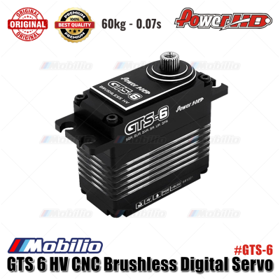 Power HD GTS 6 HV CNC Brushless Servo 60kg - 0.07s #GTS-6