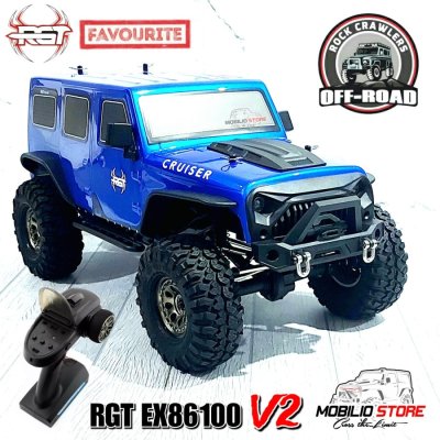 RGT EX 86100 V2 1:10 Scale Rock Crawler Cruiser 4WD Offroad RTR