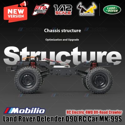 RC MN99S 1/12 Rock Crawler Model D90 Offroad 4WD Full Propo RTR