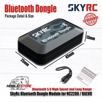 SKYRC Bluetooth 5.0 Dongle Module untuk NC2200 dan B6EVO SKYRC Bluetooth 5.0 Dongle Module untuk NC2200 dan B6EVO