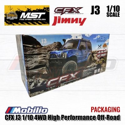 MST CFX J3 1/10 4WD High Performance Off-Road Car Kit Off-Road Crawler Adventures