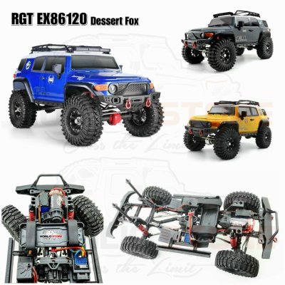RGT EX86120 FJ Dessert Fox 1/10 RTR Rock Crawler Off Road RC Car 4WD