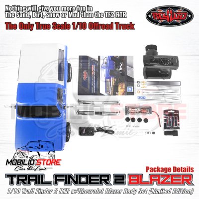 RC4WD Trail Finder 2 RTR Chevrolet Blazer Body Set (Limited Edition)