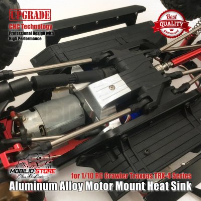 Aluminum Alloy Motor Mount Heat Sink for 1/10 RC Crawler Traxxas TRX-4