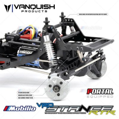 Vanquish VRD Stance 1/10 Scale RTR Competition Offroad Vehicle RC Rock Crawler Adventure