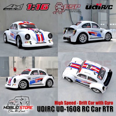 UDIRC UD-1608 4WD 1/16 Racing Drift Rally Touring RC Car 2.4 GHz RTR