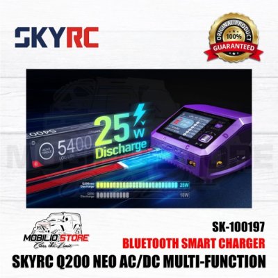 Skyrc Q200 Neo AC/DC Multi-Function Bluetooth Smart Charger SK10019701