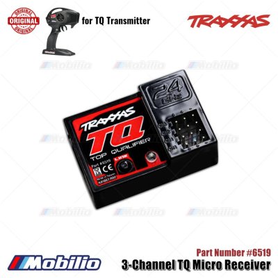 Traxxas Part #6519 3-Channel TQ Micro Receiver for TQ Transmitter
