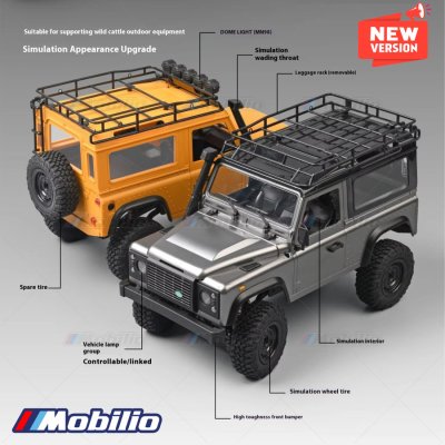 RC MN98 Cross 4X4 Waterproof Camel Trophy Full Propo RTR Crawler 1/12