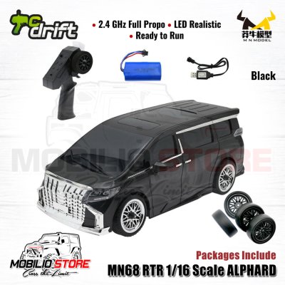 MN68 1/16 Scale ALPHARD RC Full Scale-Race & Drift Car 2.4 GHz RTR