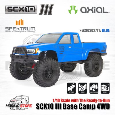 Axial SCX10 III Base Camp 4WD RC Car 1/10 Scale RTR Crawler Off-Road