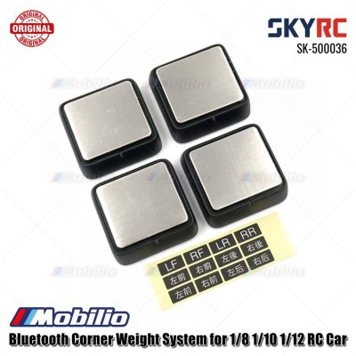 SKYRC Part #SK-500036 Bluetooth Corner Weight System for 1/8 1/10 1/12 RC Car