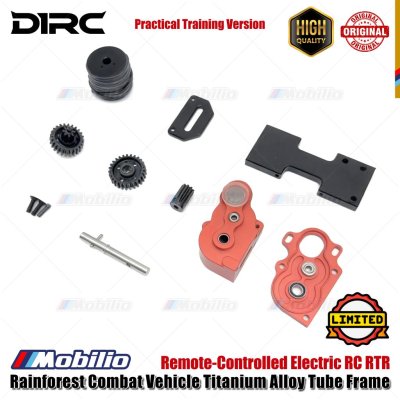 D1RC Ti-Fury Rainforest Combat Vehicle Titanium Alloy Tube Frame Remote-Controlled Electric RC RTR Rock Crawler